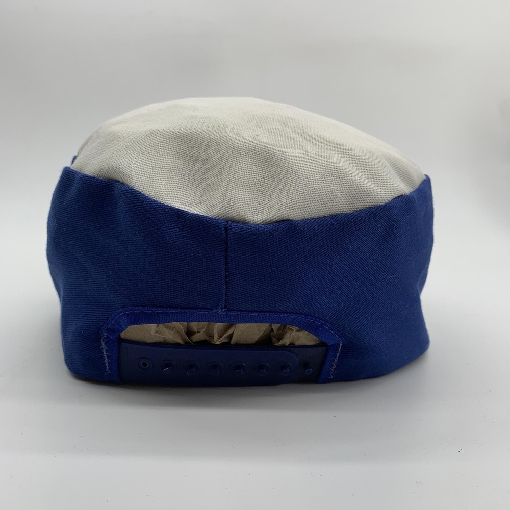 Vintage 1989 Cuyamaca 50K Run Hat Painters Hat Snap Back Blue Challenger Caps - Picture 5 of 8